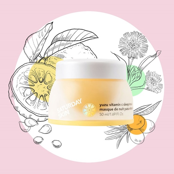 🍋 Saturday Skin Yuzu Vitamin C Sleep Mask - Picture 9 of 10